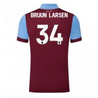 Burnley Jacob Bruun Larsen #34 Hjemmedrakt 2023-24 Kortermet